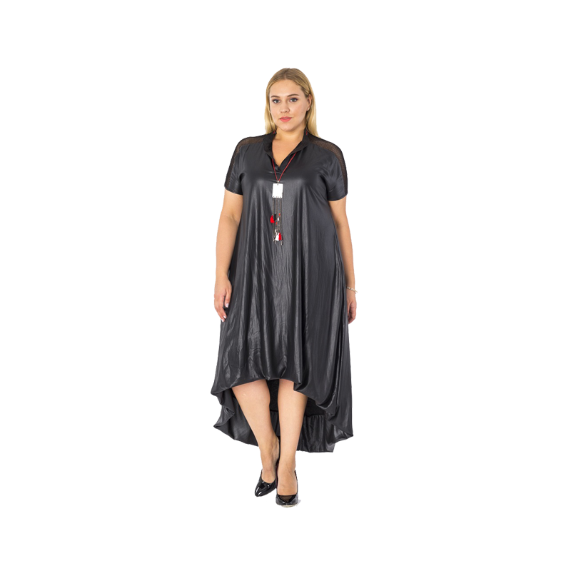 Green Long Women Dress – Bild 3