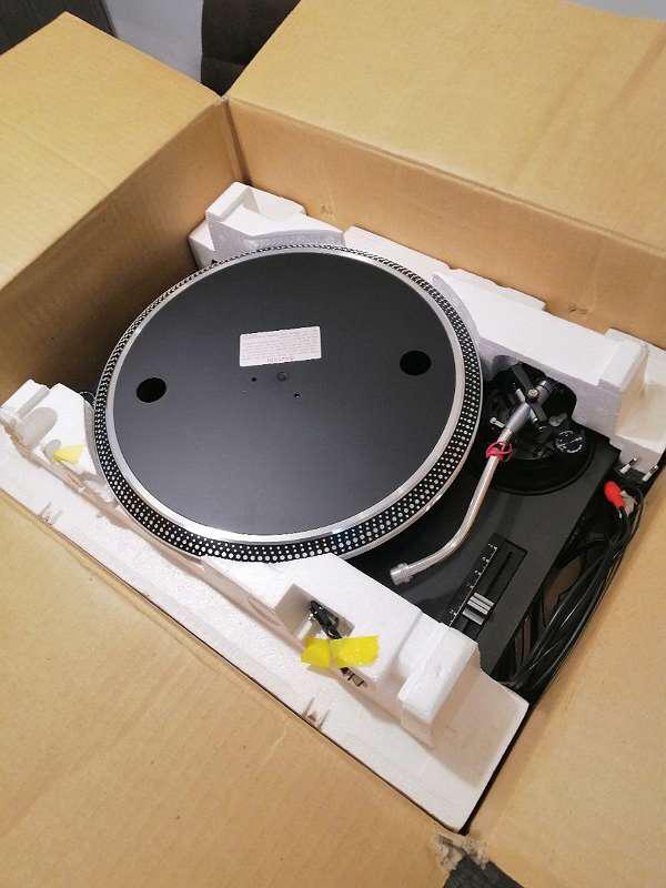 Technics SL 1210 MK2 + Ortofon 2M Blue Tonabnehmer – Bild 3